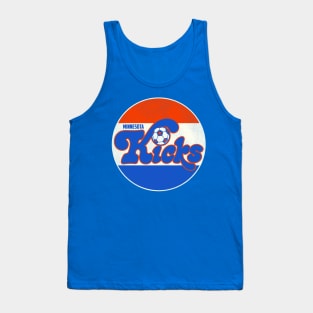 Defunct Minnesota Kicks Soccer Team Tank Top